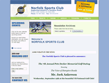 Tablet Screenshot of norfolksportsclub.com